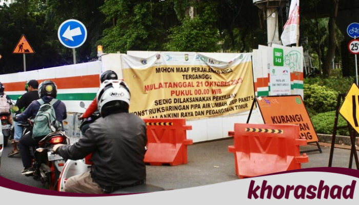 Perubahan Meneriakan Cikini, Proyek Saluran Air Limbah Selesai April 2025!