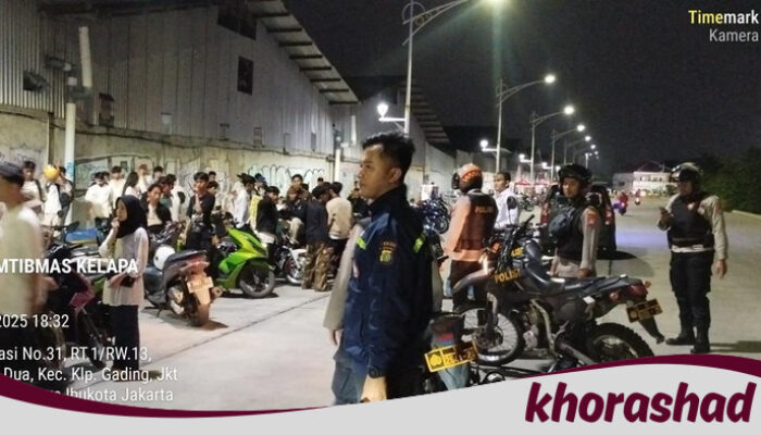 Ratusan Remaja Konvoi Bawa Bendera di Jakut, Kocar-kacir Saat Dibubarkan – Alternatif 1