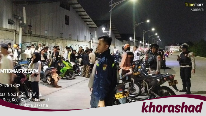 Ratusan Remaja Konvoi Bawa Bendera di Jakut, Kocar-kacir Saat Dibubarkan - Alternatif 1