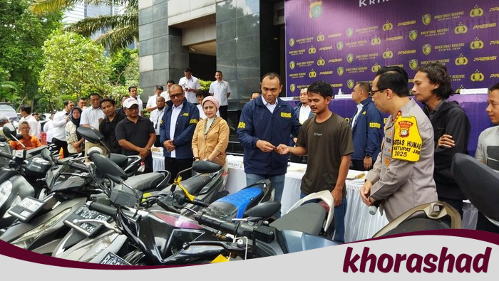 100+ Kendaraan Curian Disita Polda Metro, Operasi Pekat 2025 Sukses Tangkap Pelaku!