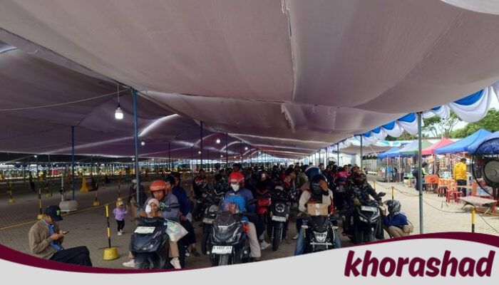 H-6 Lebaran, 3.161 Pemudik Motor Nyeberang ke Sumatera, Pelabuhan Ciwandan Ramai