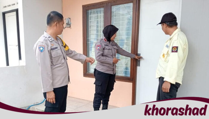 Cegah Kriminal, Polisi Ciputat Pastikan Kondisi Rumah Warga yang Ditinggal Mudik
