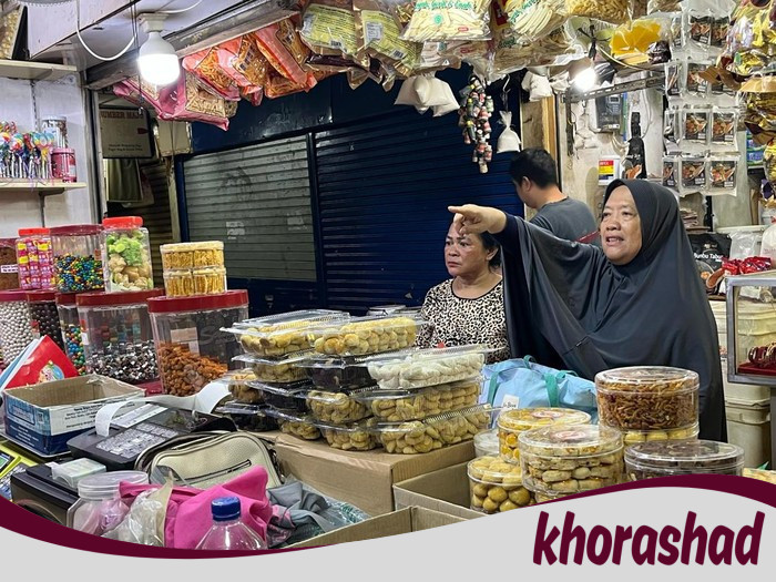 Dalam Dua Hari, Pasar Jatinegara Menyuguhkan Kue Kering 'Last Minute' untuk Lebaran