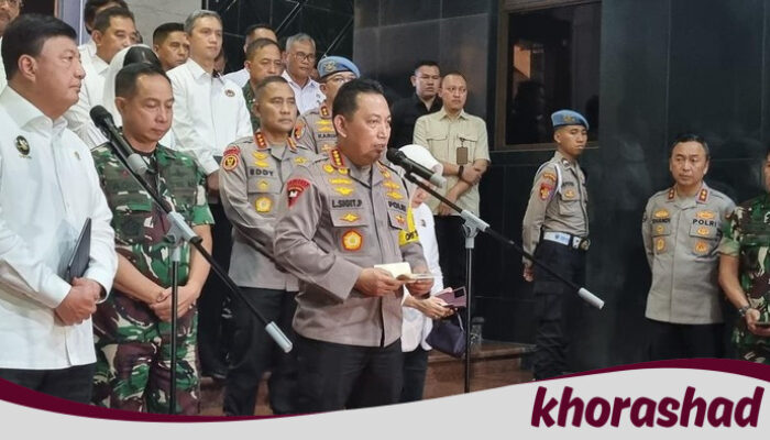 Satu Malam Sebelumnya, BG-Kapolri-Panglima TNI Lakukan Vicon Penting