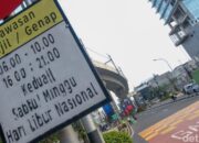 Ganji Genap di Jakarta Ditiadakan saat Libur Wafat Isa Almasih 18 April – Update 2