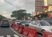 Momen Jam Pulang Kantor, Depok Dilanda Lalin Ekstrem