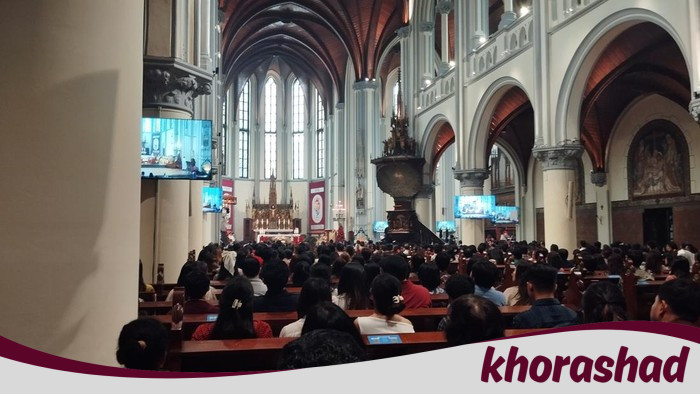 4 Sesi Paskah di Katedral Jakarta Hari Ini, Terowongan Silaturahmi Ditutup, Kenapa?