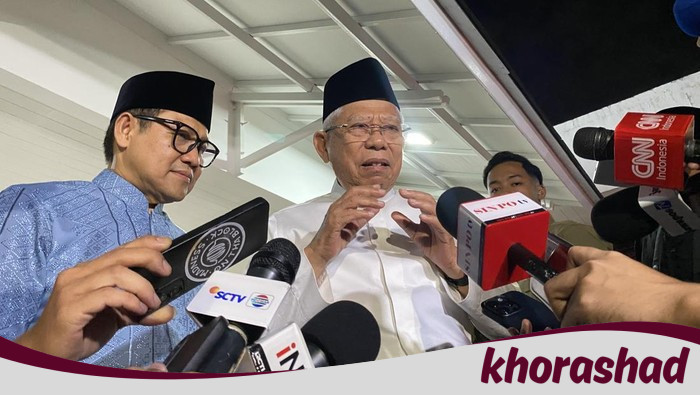 Ma'ruf Aminomentari Menteri-Menteri Temui Jokowi: Silaturahmi ke Bekas Presiden