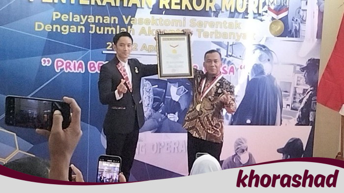 Vasektomi Massal Kemendukbangga untuk 2.000 Pria, Rekor MURI Dicatat!