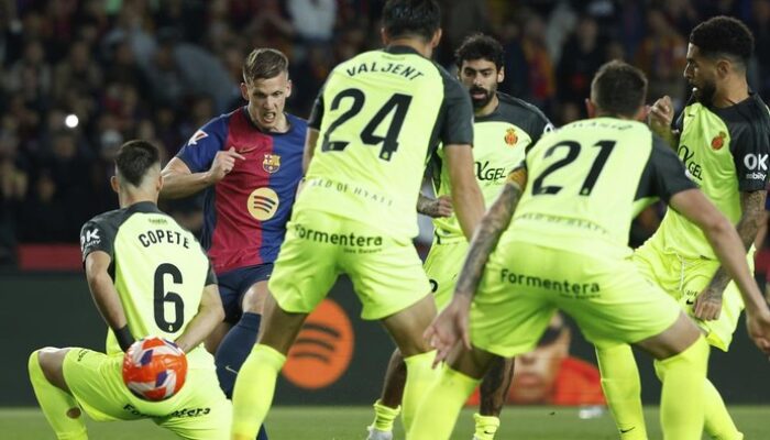 Barcelona Vs Mallorca: Dani Olmo, Pembeda dalam Pertempuran Blaugrana!