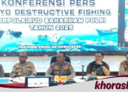 “72 Kasus Destructive Fishing, Ditpolair Ungkap, Kerugian Negara Rp 45 M, Masyarakat Diminta Waspadai Ancaman Lingkungan!”
