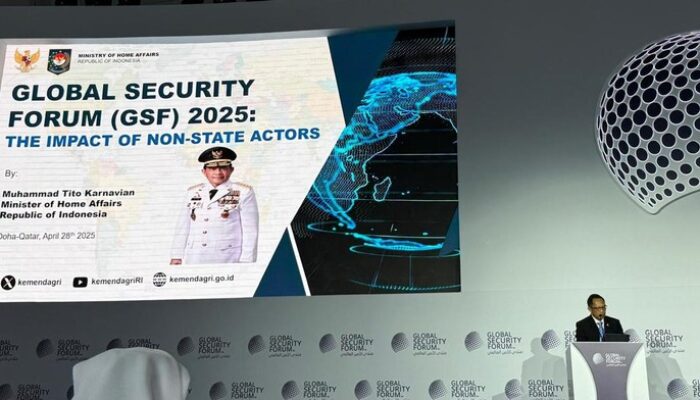 Dari Indonesia ke Qatar, Tito Karnavian Berbicara di Forum Keamanan Global