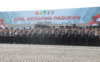 13.701 Polisi Bersiagikan Aman, Monas Jadi pusat Peringatan Hari Buruh