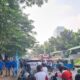 “Lalin Macet di Jalan Medan Merdeka Selatan, Aksi May Day di Monas Terancam Gangguan”