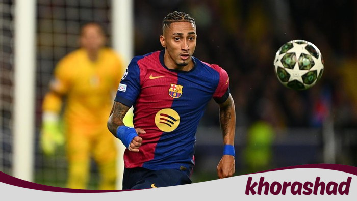 Inter Tahan Barcelona, Raphinha Rekam Sejarah Lewati Messi