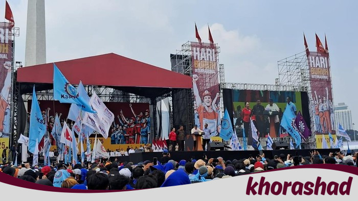 May Day di Monas: Polda Metro Apresiasi Kebakaran Aspirasi, Tertib Namun Memprihatinkan