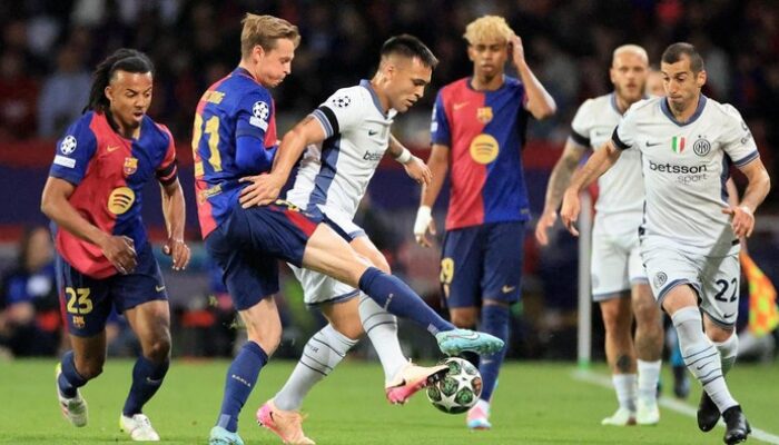 Inter Vs Barcelona: Supercomputer Prediksi Kekalahan di Kandang!