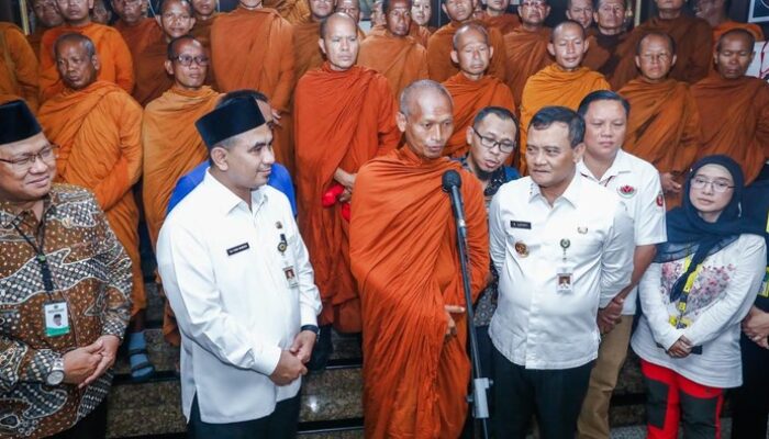 Bhikku Thudong Datang, Ahmad Luthfi ingatkan: Tanpa Toleransi, Berita Guncang Kebhinekaan
