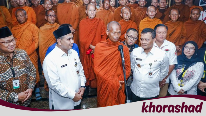 Bhikku Thudong Datang, Ahmad Luthfi ingatkan: Tanpa Toleransi, Berita Guncang Kebhinekaan