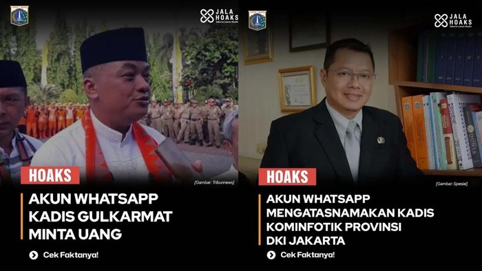 Waspada! Nama 2 Kadis Jakarta Dicatut, Siapa yang Berikutnya?