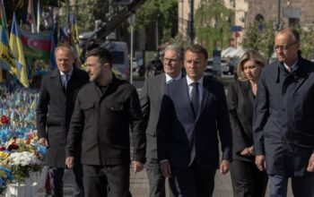 Pemimpin Prancis-Inggris-Jerman Ramai-Ramai ke Ukraina, Apakah Bantuan Militer Ditambah?