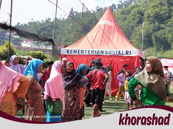[Kemensos Tangani Darurat, Bantuan Siap Diterima Korban Tanah Bergerak Brebes]