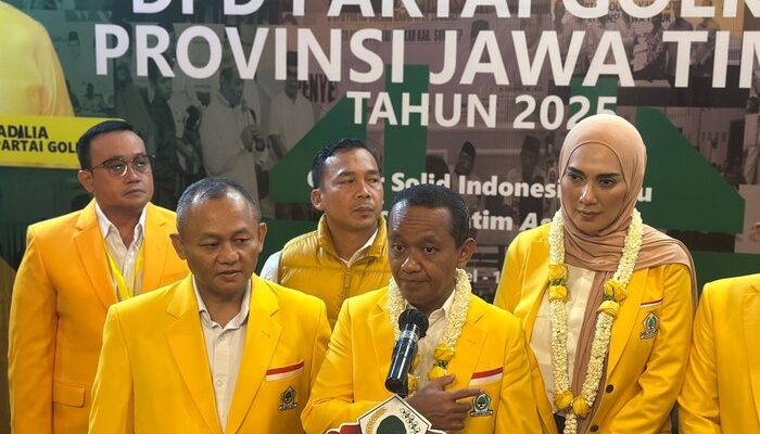 Bahlil: Kinerja Sarmuji Akan Meningkatkan Kursi Partai, Nilainya A!