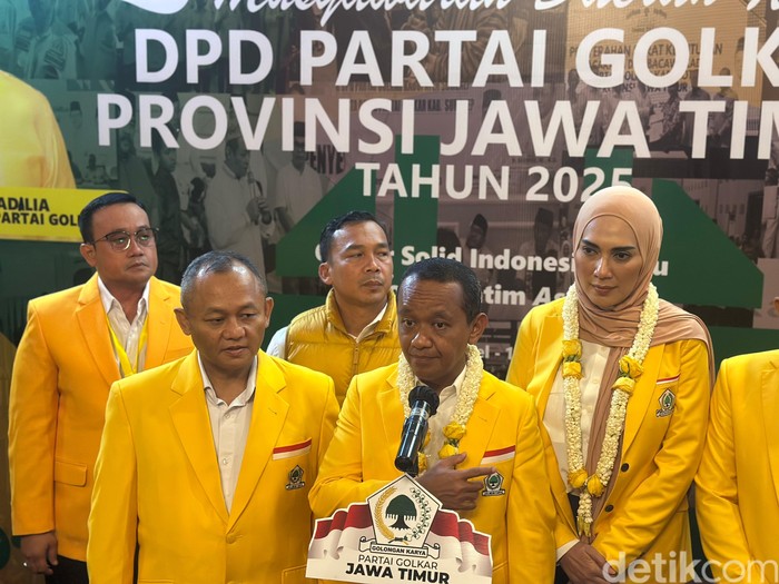 Bahlil: Kinerja Sarmuji Akan Meningkatkan Kursi Partai, Nilainya A!