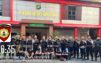 7 Pemuda Menteng Jakpus Dihentikan Polisi, 2 Sajam Disita dari Tawuran yang hendak Terjadi!