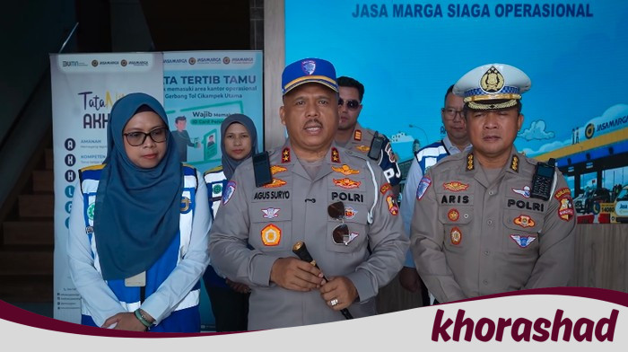 Arus Lalin di Tol di Bawah Juru Kunci Kakorlantas Selama Long Weekend