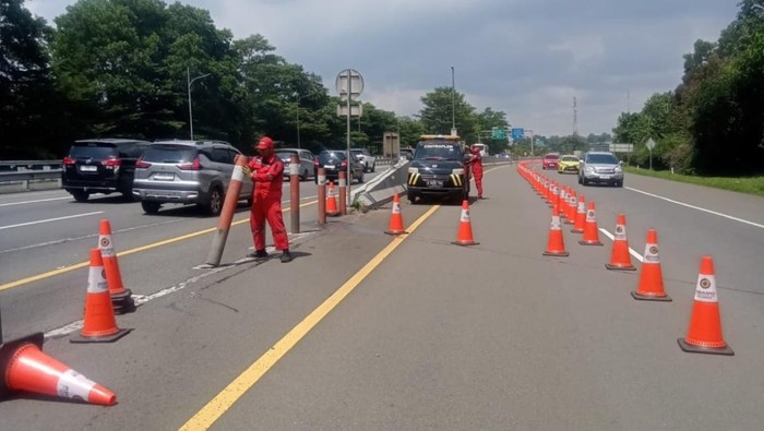Waspada, Contraflow Tol Jagorawi Arah Puncak Ditutup! Exit Gadog Tidak Dapat Digunakan