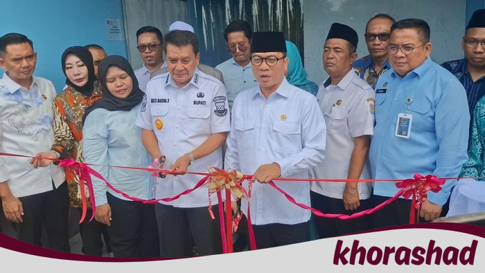 Mendes Resmikan Dapur MBG Bareng BUMDes, Perdana di Tangerang
