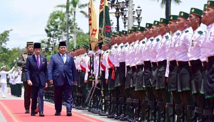 [Upacara Kenegaraan Menyoroti Hubungan Prabowo dan Sultan Brunei]