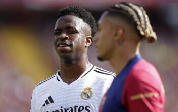 “Dari Kegagalan ke Sindiran, Vinicius Tak Ampun Barcelona di Liga Champions”