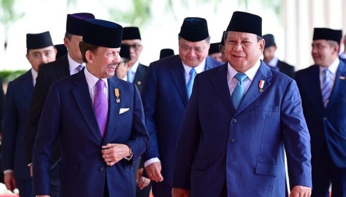 Prabowo: Indonesia Tidak Bisa Tidur, Jika Brunei Dicubit