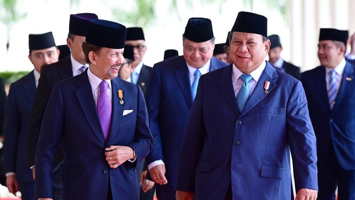 Prabowo: Indonesia Tidak Bisa Tidur, Jika Brunei Dicubit