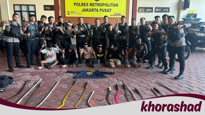 6 Remaja Ancam Tawuran di Kramat Senen, Bawa Celurit hingga Tongkat Besi!