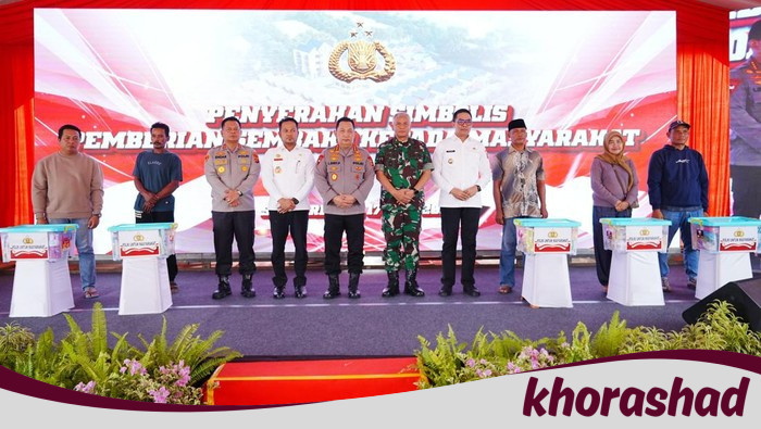 Kapolri Bangun Sumur Bor & Bagikan Bansos di Samarinda: Polri Siaga Masyarakat