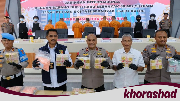 5 Kurir Narkoba Ditangkap, Polda Riau Bongkar Transaksi Ilegal Rp46 M yang Gempar
