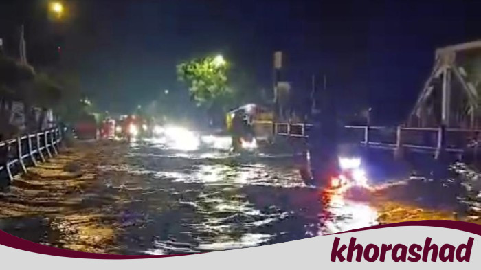 Jalur Pantura Pasuruan Dilanda Banjir 50 Cm, Lalin Dialihkan Setelah Sungai Meluap