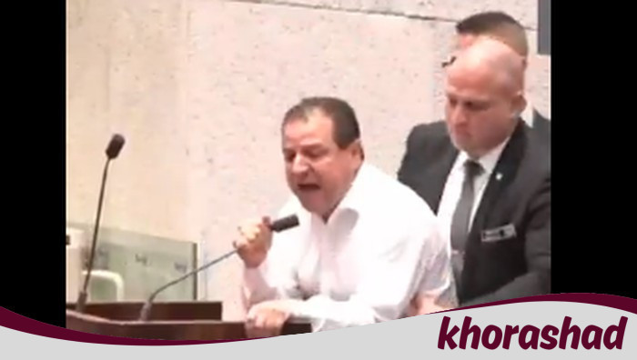 Wajah Tegang Politikus Israel Saat Ditarik dari Podium di tengah Bicara Kondisi Gaza!
