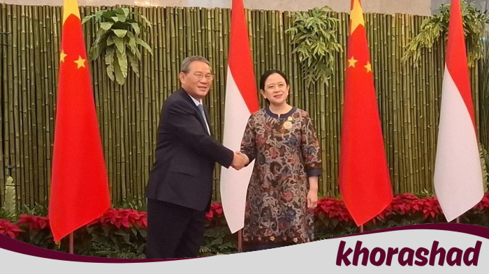 Puan Maharani Sambut Kedatangan PM China Li Qiang di Gedung DPR RI, Bawa Harmoni Baru Ke Timur Tengah