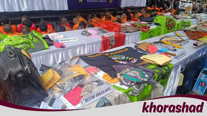 Polda Metro Tertibkan 1.801 Atribut Ormas Selama 14 Hari Operasi Berantas - Update 2