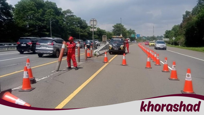 Long Weekend, Contraflow Pagi Ini di Km 44-46 Tol Jagorawi Arah Puncak - Update 3