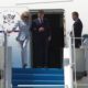 Dari Langit ke Tanah, Macron dan Istri Bergandengan Tangan di Bandara YIA