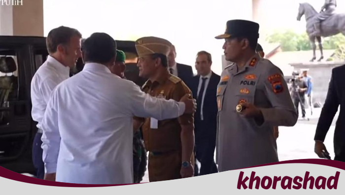 Akrab! Prabowo-Gubernur Jateng Luthfi Saling Tepuk Bahu di Depan Macron: Simbol Solidaritas atau Konspirasi?