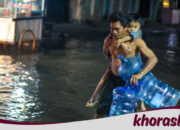 Banjir Rob Menerjang 2 RT di Penjaringan, Ketinggian Air 55 Cm
