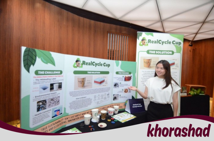 Gracelyn, Siswi SMA Berani Bertarung melawan Mikroplastik dengan Cangkir Kertas Inovatifnya