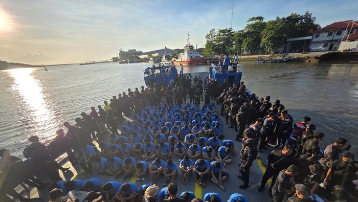 Zero Narkoba-HP, 100 Napi Beresiko Tinggi Dipindah ke Lapas Nusakambangan - Update 2