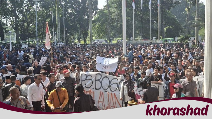 Ribuan Pedagang Bogor Long March Protes Revitalisasi Pasar, Minta Penanganan Adil